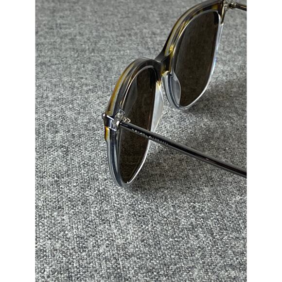 DOLCE GABBANA SUNGLASSES DG4333 Havana Crystal Oversized Gradient Lens
